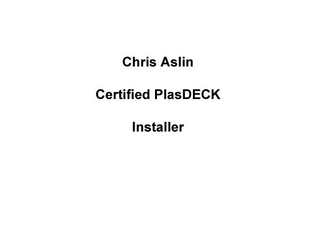 PlasDECK Installer